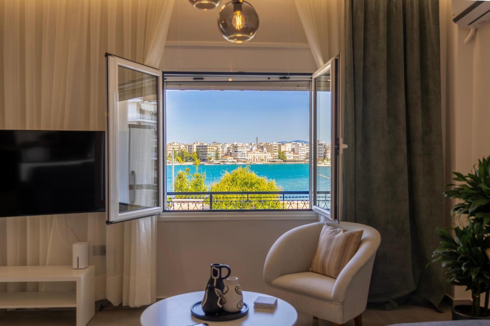 Luxury Apartment By The Sea- Euripus Strait Kanithos Exterior foto